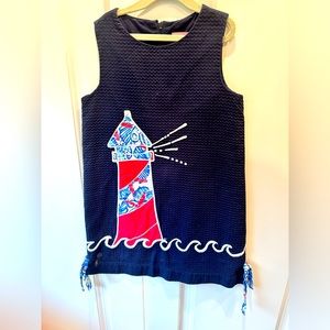 Lily Pulitzer Navy Lighthouse Dress
